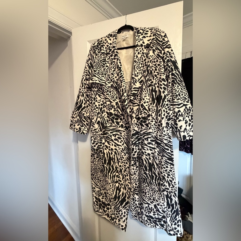 Sergio Hudson x Target Animal Print Trench Coat 2X